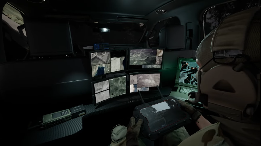 Zespół Stohid w centrum operacyjnym